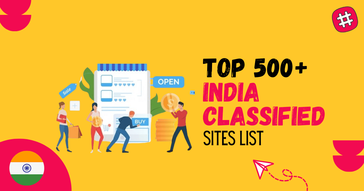 Top 500+ Free Classified Submission Sites List India 2024 Yttags