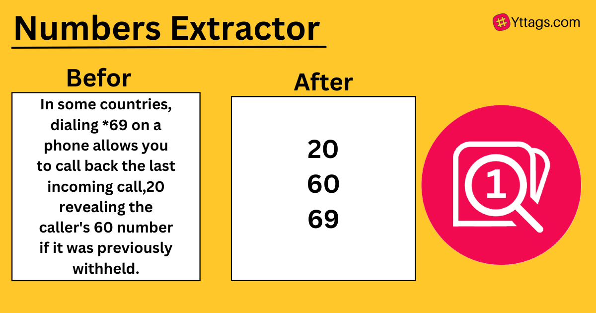 Numbers Extractor