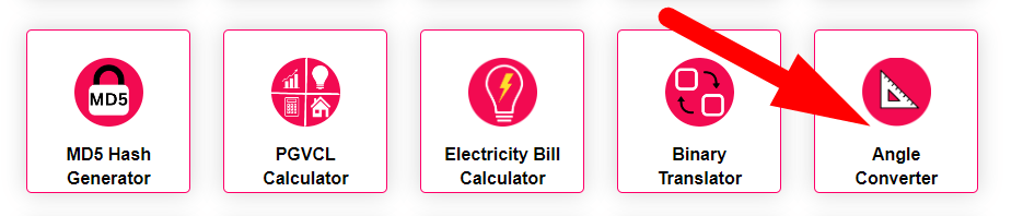 Angle Converter Step 1