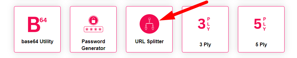 URL Splitter Step 1